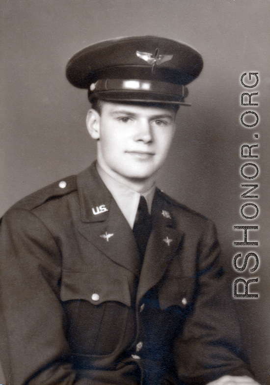 2nd Lt. Phillips Gardner Huffman was killed on a flight on March 20, 1943, over the Hump on B-24 "The Pregnant Swan," #42-40069, while enroute from Pandaveswar, India to Kunming, China. 308th Bombardment Group.  During the flight there was no radio "advice" sent out from the crew indicating any trouble. The craft simply disappeared this, their first, over the treacherous Hump.