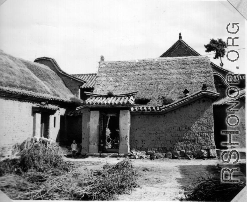 A village residence in Yunnan, China.