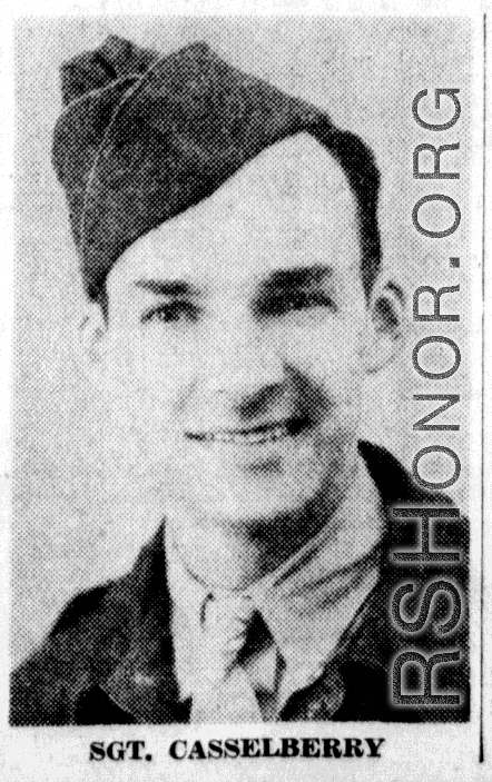 T/Sgt. Walter F. Casselberry