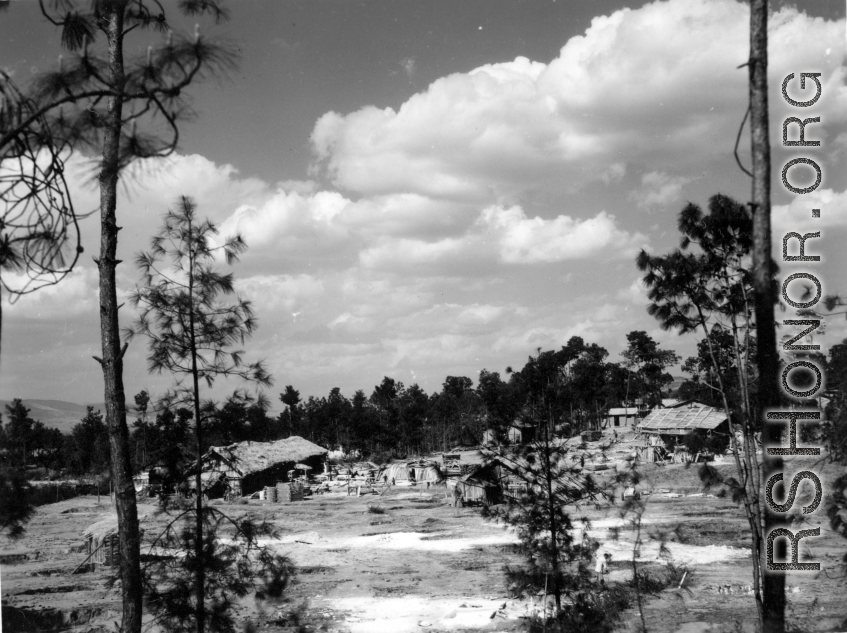 A lumber mill in Yunnan province, China. During WWII.