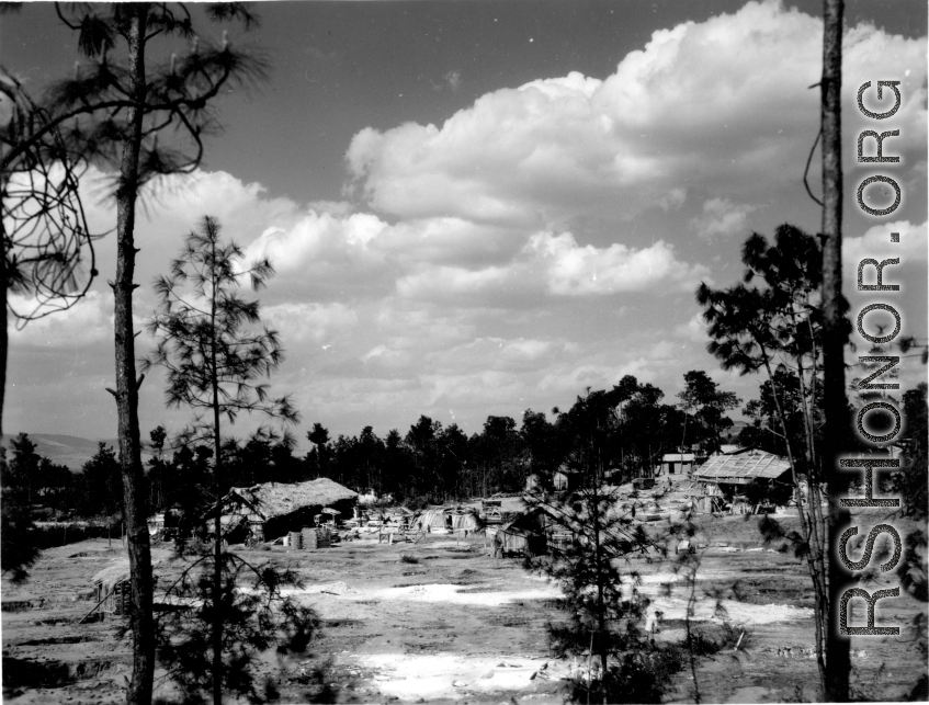 GI explorations of the hostel area at Yangkai air base during WWII: Saw mill.