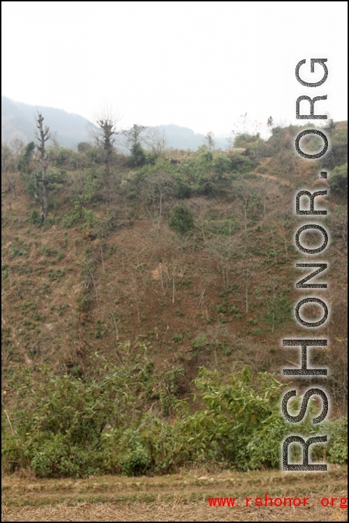 Images from January 13, 2008 search for an MIA site in Tian'e county, Guangxi province.  Carrol D. Gregory and another American were lost at a site called "Tungloa" on February 7, 1945, and we sought out this site.