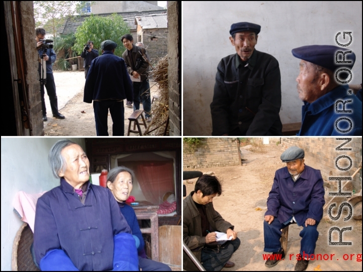 Eyewitnesses: On December 30, 1943 two American B-25s bombers took off from the Suichuan airbase ...