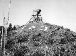 10AF 13FEB45104 PANEL FOR DROPPING STATION IN FRONT OF TOWER BURMA