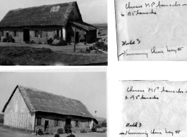 Chinese MP barracks at Hostel #3, Kunming, China, May 1945.