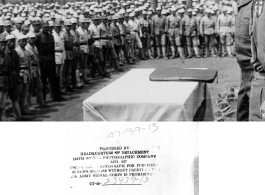 Speech by American officers for Chinese troops during WWII.