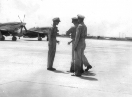 Stan Mamlock receives commendation while in China.