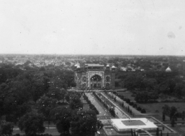 Taj Mahal as seen by GI of 2005th Ordnance.