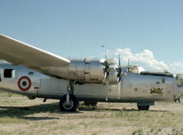 B-24 #44-44175, (formerly RAF KH304, IAF HE877), in a field at Pima, Arizona, in September 1974. (Image courtesy eLaRef with much appreciation.)