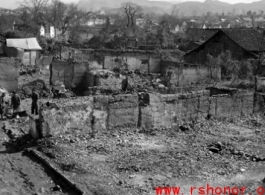 Allied destruction at Guilin before the Japanese advance in the fall of 1944.