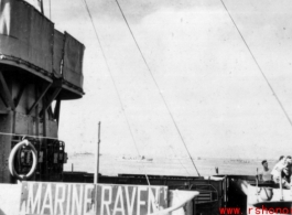 GIs on SS Marine Raven on the way back to the US after the war.