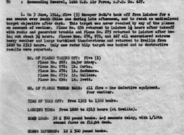 Report on group mission no. 131, SEA SEARCH OVER SOUTH CHINA SEA, 5 June 1944.