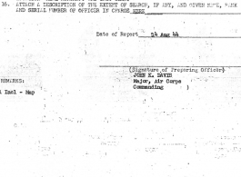 Individual Deceased Personnel File (IDPF) for Albert L. Haynes, MIA, China.