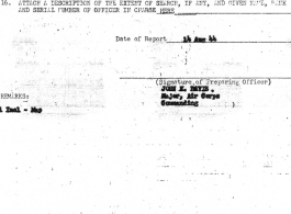 Individual Deceased Personnel File (IDPF) for Albert L. Haynes, MIA, China.