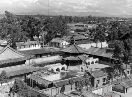 Yuantong Temple (圆通寺), Kunming city, Yunnan province, China. During WWII.