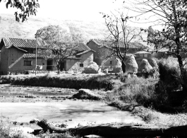 Local people in China: Local village in Yunnan Province during WWII.