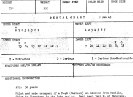 Individual Deceased Personnel File (IDPF) for Albert L. Haynes, MIA, China.