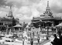 Jain Temple in Calcutta, India, during WWII.