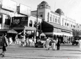 A street in India during WWII.