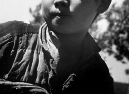 A boy in Kunming, China, 1944.  Photo by Syd Greenberg.