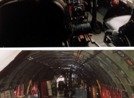 Images provided by Wallace J. Brown of the C-46 "China Doll" under restoration.