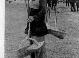 A laborer at an airbase in China.