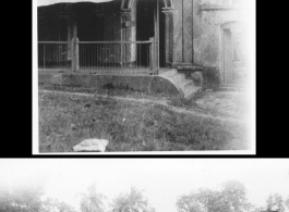 Temple in India during WWII.