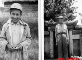 A young Chinese soldier poses in Yunnan, China, during WWII.