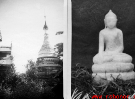 Pagoda along the Burma Road during WWII.