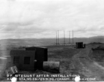 D F Site (just after installation).  AACS Sta. No. 251, 128th Squadron, Chanyi, China.