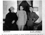 Chennault was honored with a farewell dinner on July 26, 1945, for his retirement, hosted by Supreme Court Judge Chow, and General Lin Yao Yang.