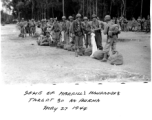 Merrill's Marauders focussing on target #30, northern Burma, during WWII. May 27, 1944.  Photo from Paul Jone