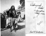 A Holy Man or priest in Dibrugarh, India, during WWII.  Photo from Carl G. Anderson.