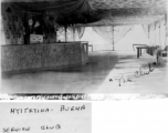 Enlisted men's service club bar at Myitkyina, Burma, 1945. 330th Troop Carrier.