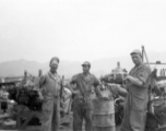 "This is Perez, Fedeler, and Miller working our salvage yard at Kwelin (Guilin), China."