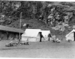 American GIs await evacuation at the American base at Liuzhou city, Guangxi province, China, during the fall of 1944.