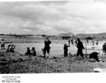 Work at an American airbase in China, provided by the "Liberator Club." In the CBI during WWII. 