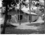 Photo lab building at Yangkai, APO 212, during WWII, likely in 1945.