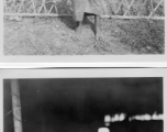 Local people in Burma near the 797th Engineer Forestry Company--Two girls.  During WWII.