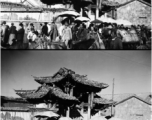 Street scene in Guilin before the Allied retreat in the fall of 1944.