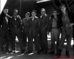 An unknown aircrew somewhere in the CBI during WWII.