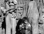 People in a village in China during WWII.