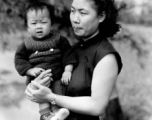 A family in Yunnan province, China, during WWII.