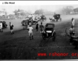 Street scene in India during WWII.  Photo from J. Ellis Wood.