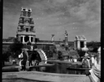 Temple in India during WWII.