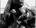A local woman in India or Burma, during WWII.