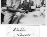 GI buying slippers in a shop in India, 1942.   Photo from Robert D. Lichty.