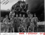 Engine change crew work on a C-47 transport plane in the CBI. 330th Troop Carrier, 9th CC. 1945.