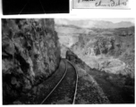 Railway near Camp Schiel, Yunnan, China, 1945.