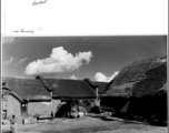 Village houses near Kunming, China, during WWII.